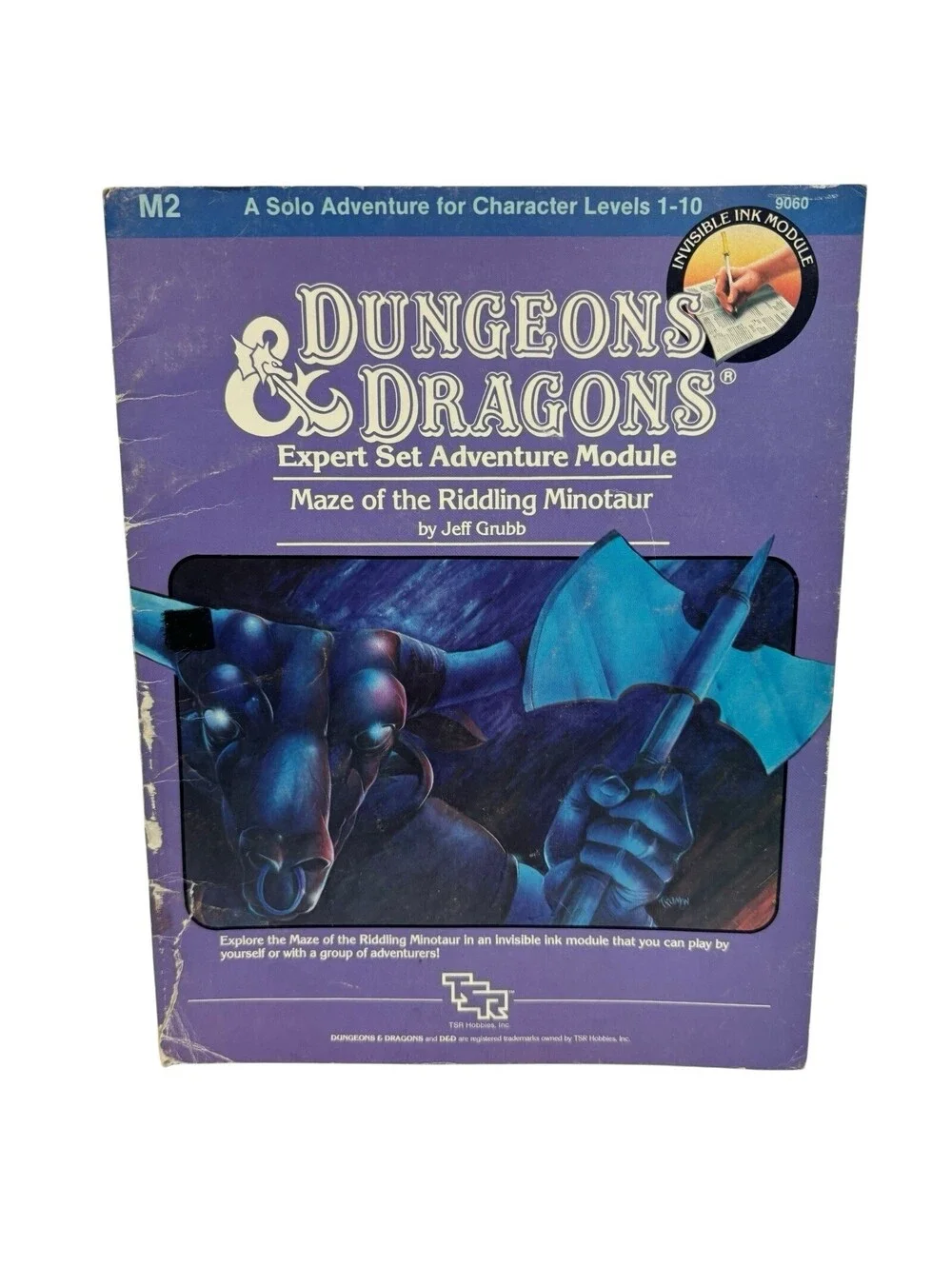 Maze of the Riddling Minotaur M2 9060 Dungeons & Dragons